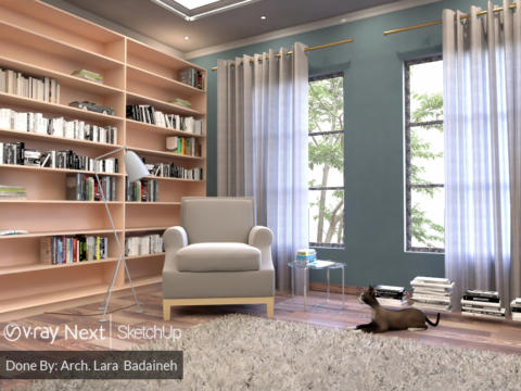 Art work rendered by Arch.  Lara Badaineh